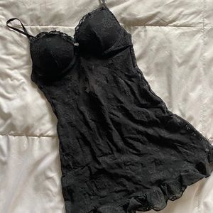 Victoria’s Secret Ruffled Lace Teddy